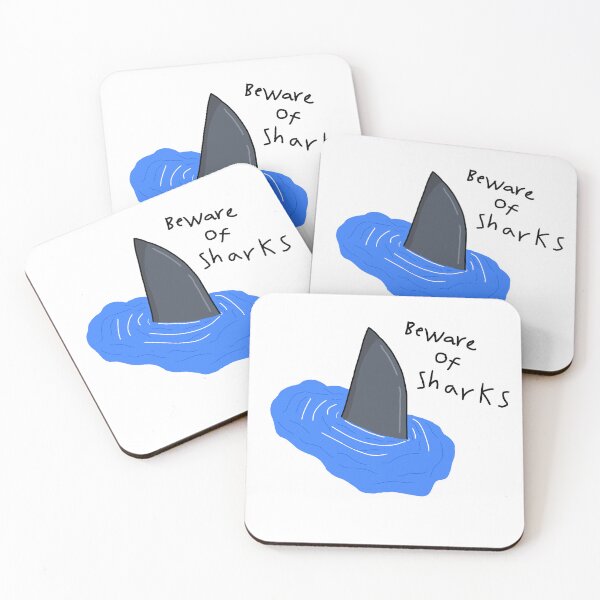 Item preview, beware of sharks designed and sold by boutkhilnl.