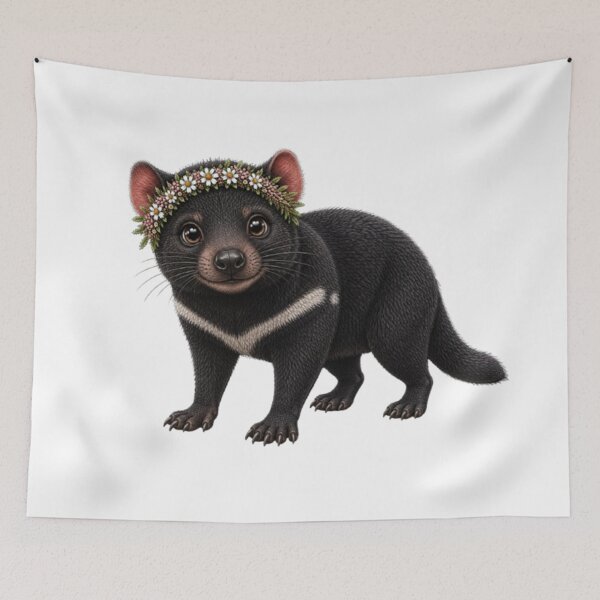 Item preview,   Meet Our Little Tassie Devil  designed and sold by BRETT'S ART STUDIO.