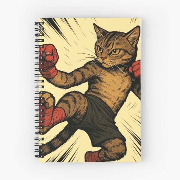 Item preview, Kitty Kickboxer Funny Cat – Boxing Gym Cat Lover Design, Funny Fitness Gift designed and sold by AYACHI90.