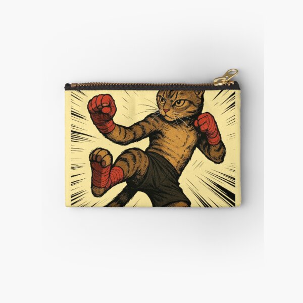 Item preview, Kitty Kickboxer Funny Cat – Boxing Gym Cat Lover Design, Funny Fitness Gift designed and sold by AYACHI90.