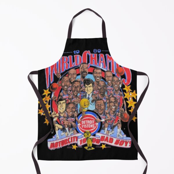 Item preview, 1989 Detriot Pistons Caricature Champions Shirt designed and sold by OlivaHelen.