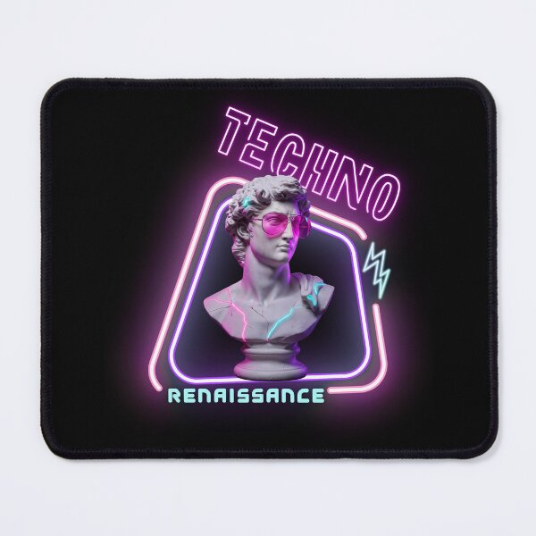 Item preview, techno renaissance david statue designed and sold by Anna Sacha.