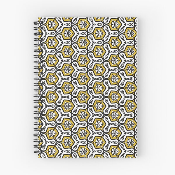 Item preview, Intricate Yellow and White Geometric Tessellation Pattern designed and sold by Sasitee.