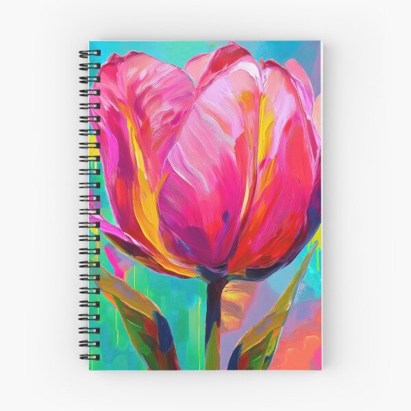 Item preview, Pop Art Tulip flower painting  designed and sold by TYA - Take Your Art.