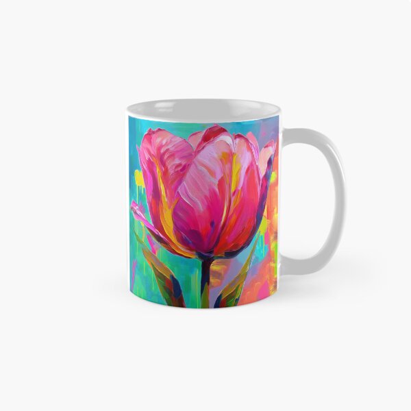 Item preview, Pop Art Tulip flower painting  designed and sold by TYA - Take Your Art.