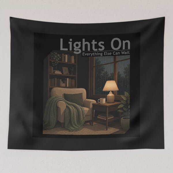 Item preview, Lights On designed and sold by QuietNovaShop.
