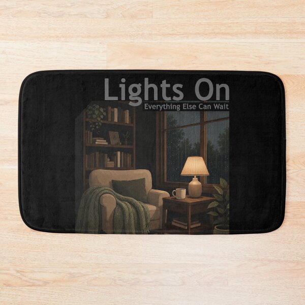 Item preview, Lights On designed and sold by QuietNovaShop.