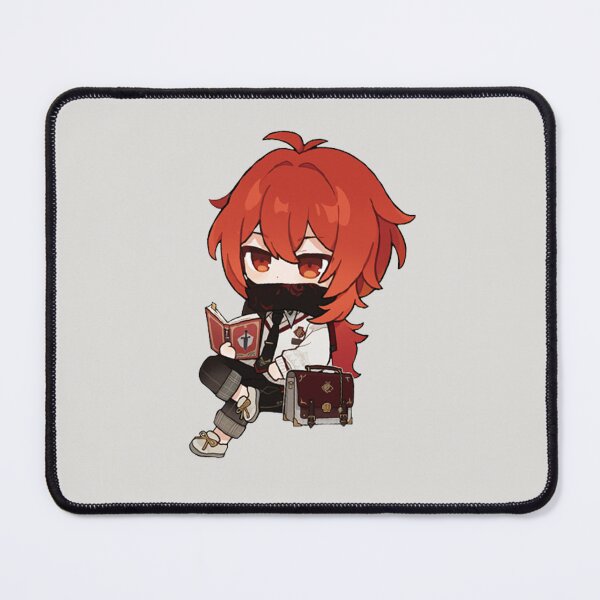 Item preview, diluc genshin impact designed and sold by Inthestardust.