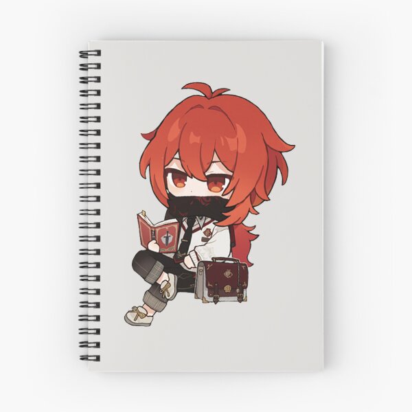 Item preview, diluc genshin impact designed and sold by Inthestardust.