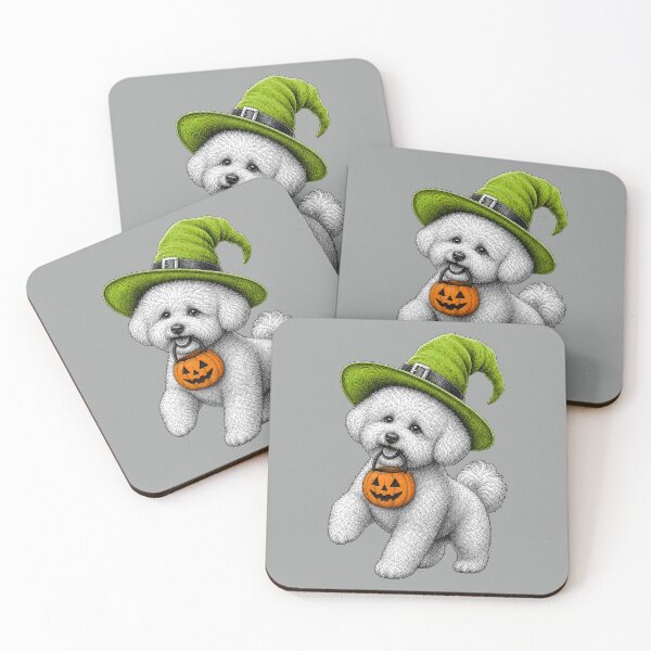 Item preview, Halloween Bichon Frise designed and sold by prettykaler.
