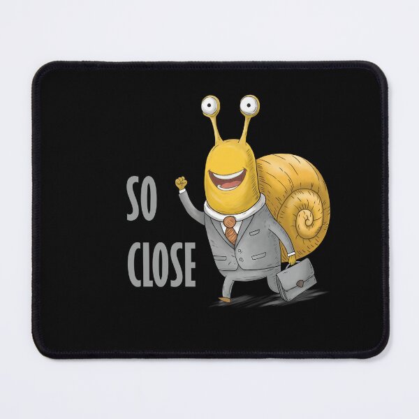 Item preview, So Close Cute Snail Motivational Gift designed and sold by FMproject.