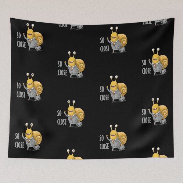 Item preview, So Close Cute Snail Motivational Gift designed and sold by FMproject.