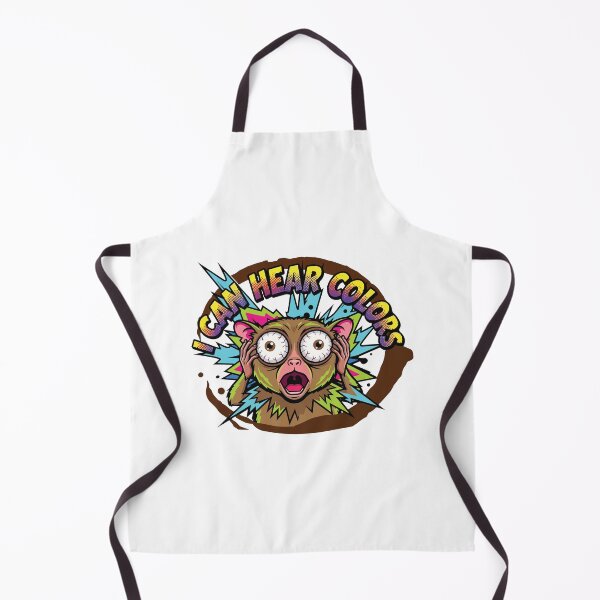 Item preview, I Can Hear Colors Tarsier Pop Art Coffee Meme designed and sold by Arc2020.