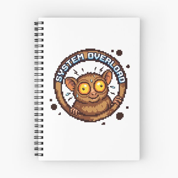 Item preview, System Overload Tarsier Retro Pixel Art Coffee designed and sold by Arc2020.
