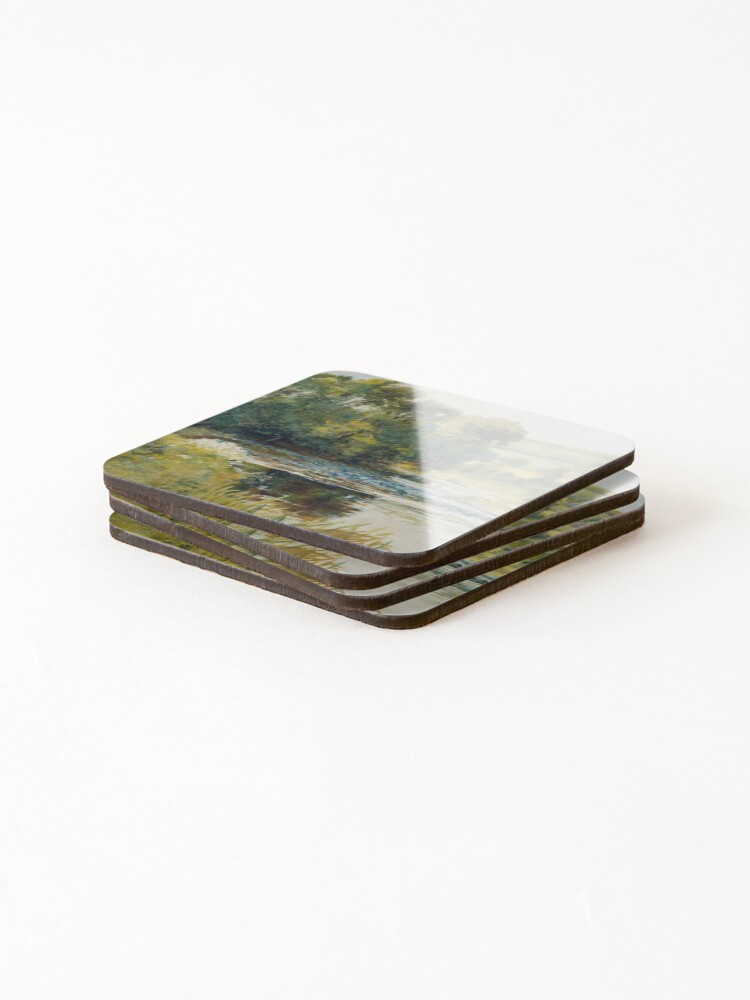 Thumbnail 4 of 5, Coasters (Set of 4), Streamside designed and sold by SharonTheFirst.
