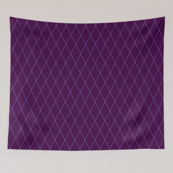 Item preview, Diamond Lines Blue on Magenta designed and sold by Art in My Loft.