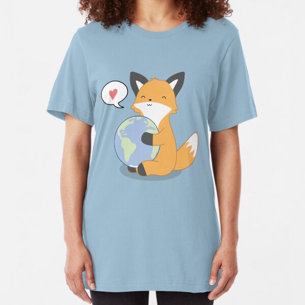 Firefox Love Slim Fit T-Shirt