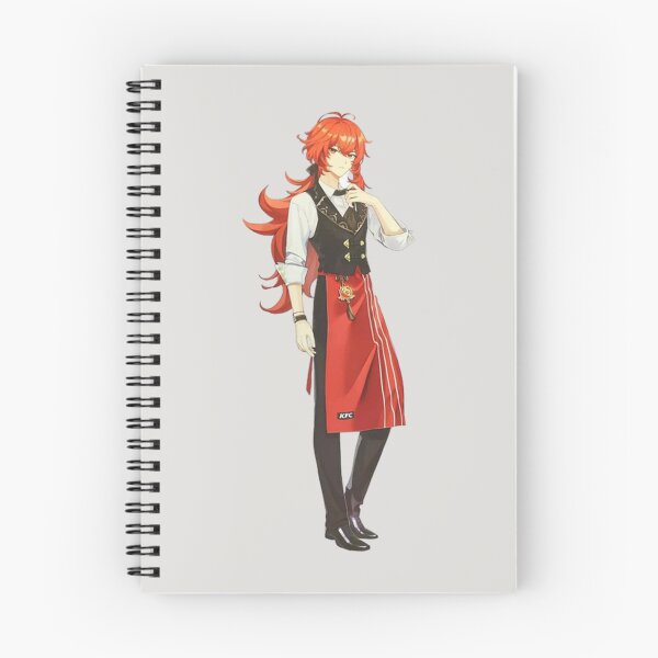 Item preview, Diluc Genshin Impact designed and sold by Inthestardust.