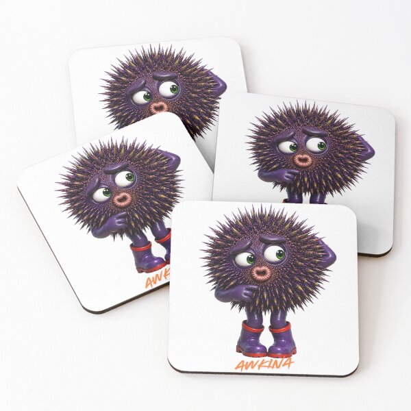 Item preview, Awkina | Awkward New Zealand Kina | Cheeky Creatures designed and sold by Cheeky Creatures.