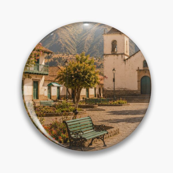 Item preview, Peru Andean Village Square  designed and sold by Tienda-Vane.