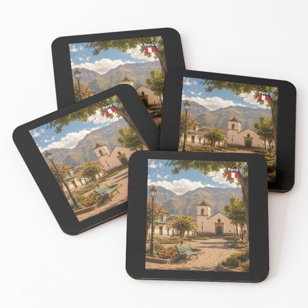 Item preview, Peru Andean Village Square  designed and sold by Tienda-Vane.
