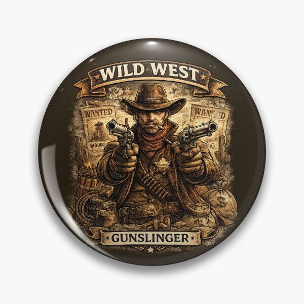 Item preview, Wild West Gunslinger - Vintage Cowboy designed and sold by lovepower.