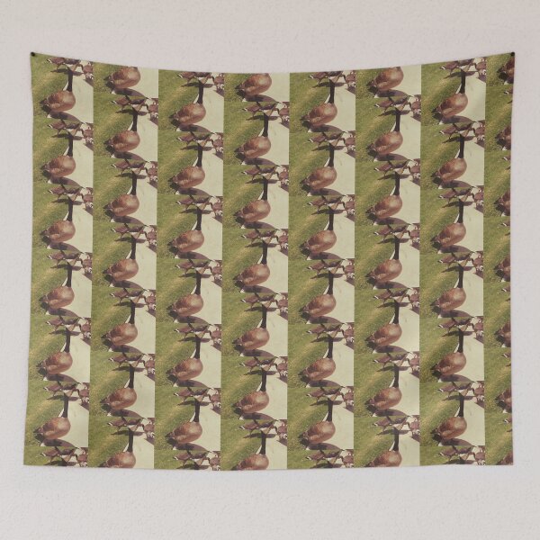 Item preview, Canada Geese Flock Vintage Photo Print designed and sold by KaleChub.
