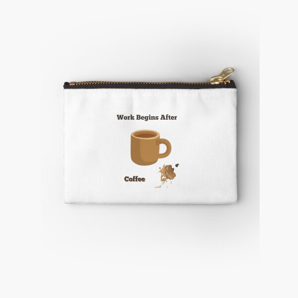 Item preview, Work Begins After Coffee designed and sold by Blue-dragon1.