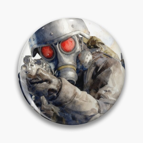 Item preview, Resident Evil HUNK watercolour designed and sold by VXprints.