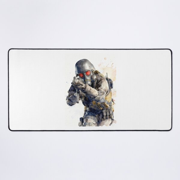 Item preview, Resident Evil HUNK watercolour designed and sold by VXprints.