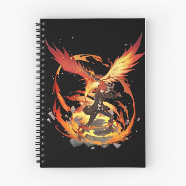 Item preview, Diluc Genshin Impact designed and sold by Inthestardust.