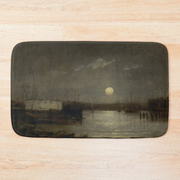 Item preview, Moon Over a Harbor designed and sold by SharonTheFirst.