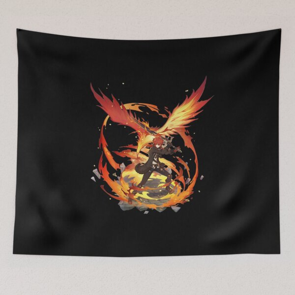 Item preview, Diluc Genshin Impact designed and sold by Inthestardust.