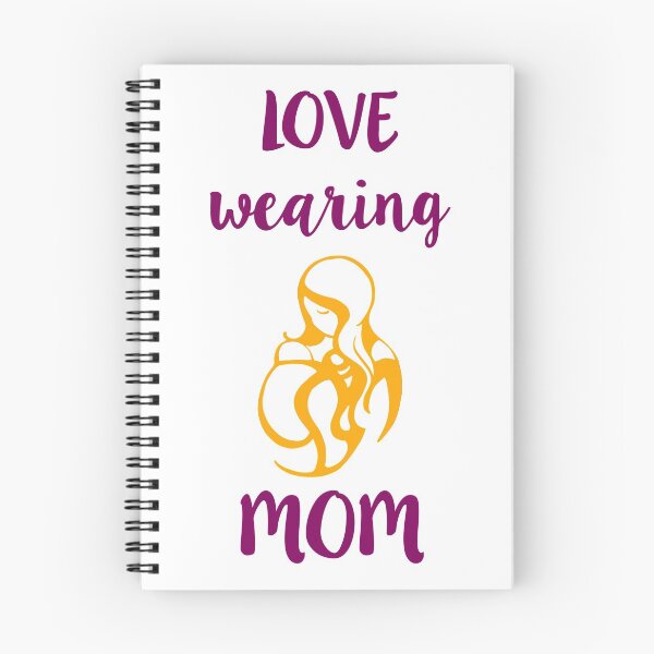 Item preview, Love Wearing Mom designed and sold by Andrada Saftescu.