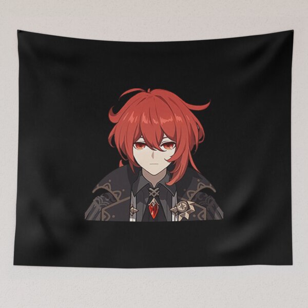 Item preview, Diluc Genshin Impact designed and sold by Inthestardust.