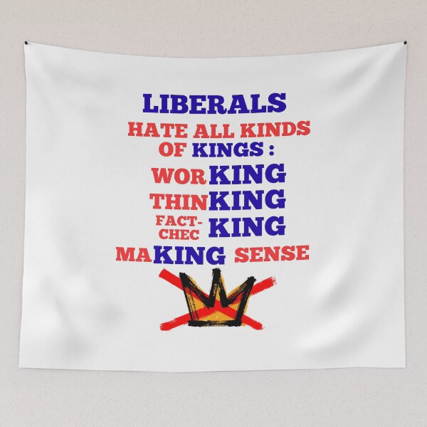 Item preview, Liberals Hate Kings designed and sold by DopeTeezCompany.