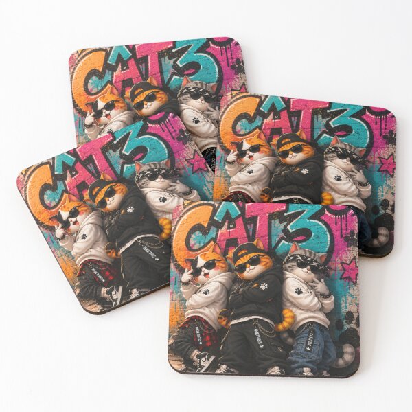 Item preview, CATRIO Next Gen All Grown Up Street Crew Cats designed and sold by Mindworx21.