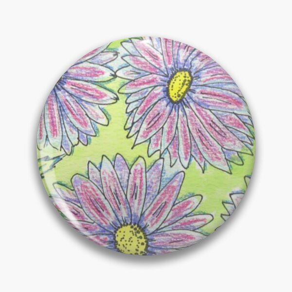 Item preview, Mixed Media Colorful Daisies designed and sold by MyCuriousMagpie.