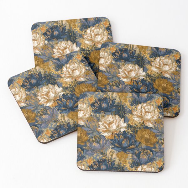 Item preview, Edgy Lotus Floral  - Birthday Flower Pattern - Unique Gifts designed and sold by RoyalStarsPatts.