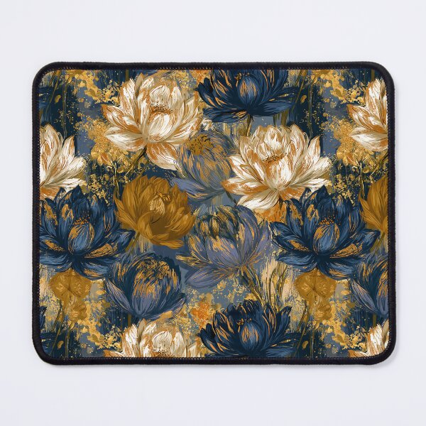 Item preview, Edgy Lotus Floral - Birthday Flower Pattern - Unique Gifts designed and sold by RoyalStarsPatts.