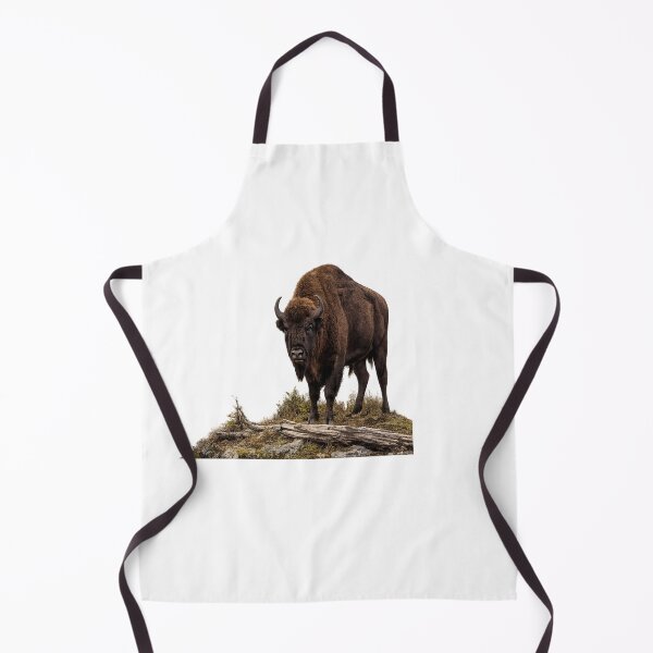Item preview, Majestic European Bison | Realistic Wildlife Art | Bieszczady Nature designed and sold by JMDG Studio.