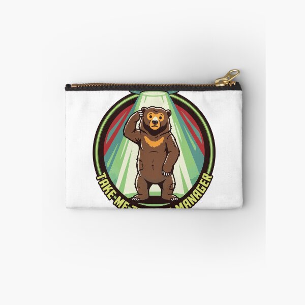 Item preview, Take Me To Your Manager Alien Abduction Sun Bear designed and sold by Arc2020.