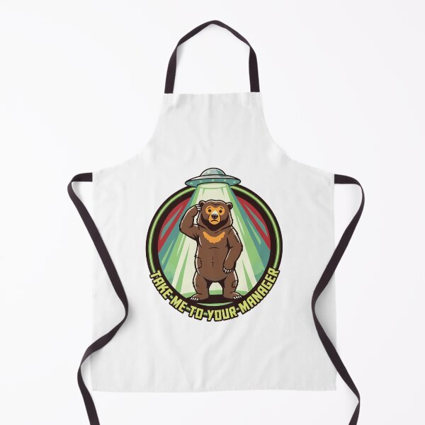 Item preview, Take Me To Your Manager Alien Abduction Sun Bear designed and sold by Arc2020.