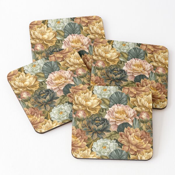 Item preview, Whimsical Lotus Flower  - Birthday Flower Pattern - Unique Gifts For Men designed and sold by RoyalStarsPatts.