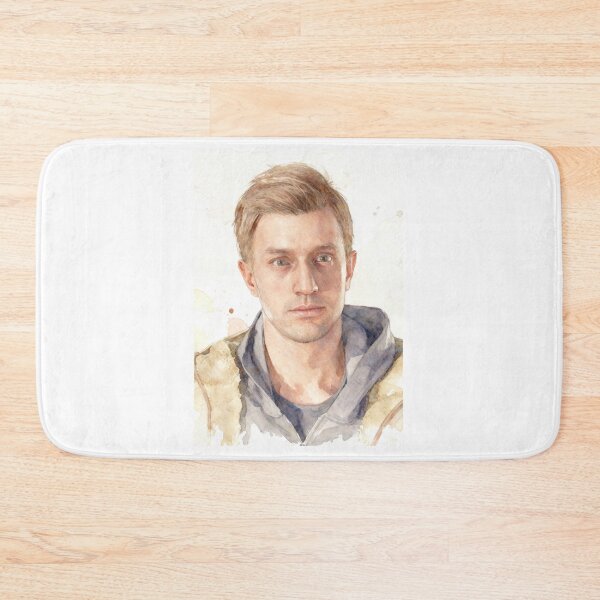 Item preview, Resident Evil Ethan Winters watercolour designed and sold by VXprints.