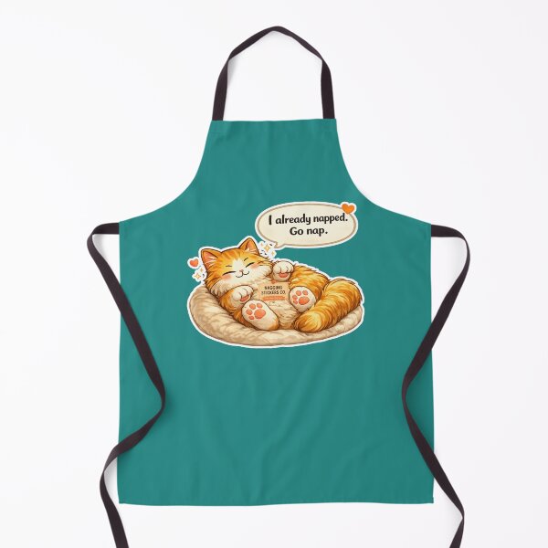 Item preview, NAGGING CAT LaMaisonOfMY I ALREADY NAPPED, GO NAP. COLLECTION | GREEN Edition | No.01 designed and sold by LaMaisonOfMY.