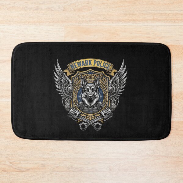 Item preview, Newark Police K9 Badge T-Shirt, Police Officer Gift, Strong Law Enforcement Graphic Tee designed and sold by pawsome purrfect.