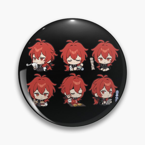 Item preview, Diluc Genshin Impact designed and sold by Inthestardust.