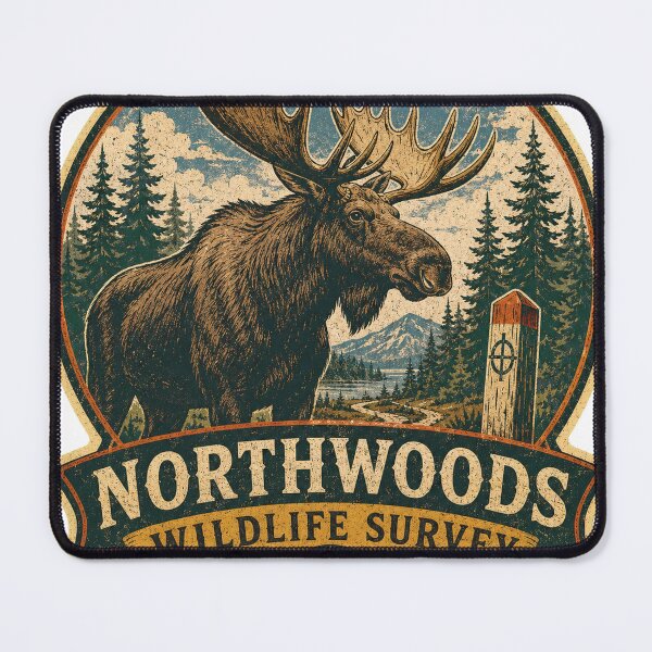Item preview, Northwoods Wildlife Survey designed and sold by alexrow.