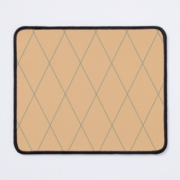 Item preview, Diamond Lines Green on Tan designed and sold by Art in My Loft.